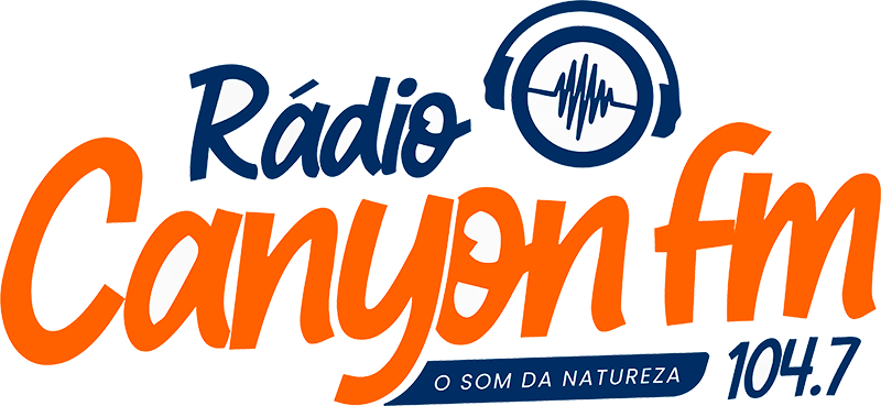 Logotipo da Rádio Canyon FM 104.7 – O Som da Natureza